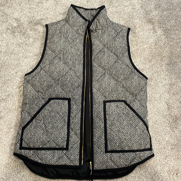 J. Crew Jackets & Blazers - J Crew herringbone vest